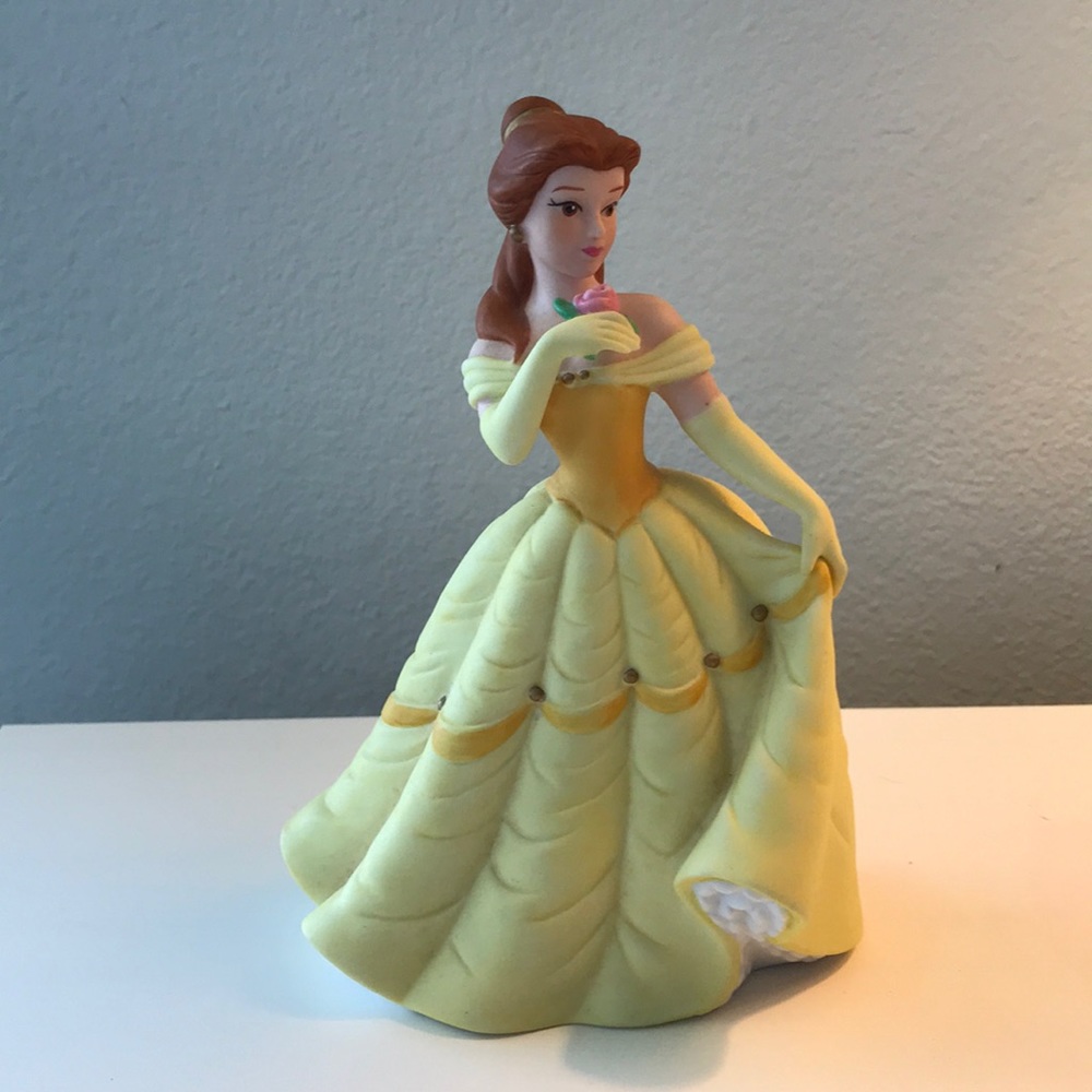 Disney Belle collectible glass figure from 90’s
